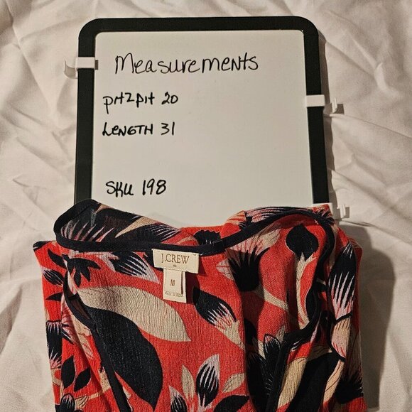 J. Crew 100% Cotton Tunic Top M - Picture 6 of 6